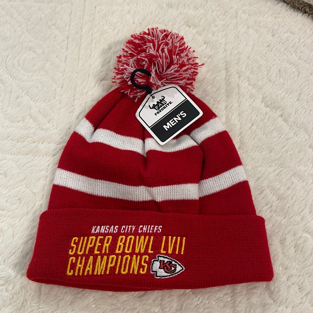 Nwt Kansas City chiefs Super Bowl LVII Champions toboggan men’s